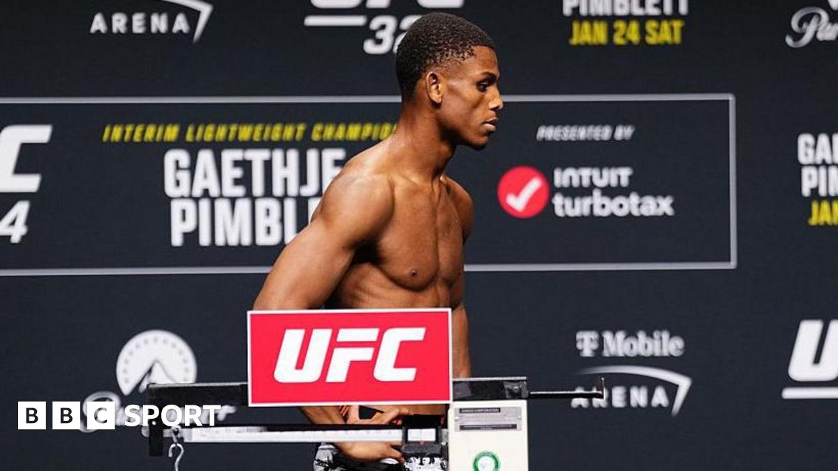 UFC 324: Cameron Smotherman collapses at weigh-in for bantamweight fight
