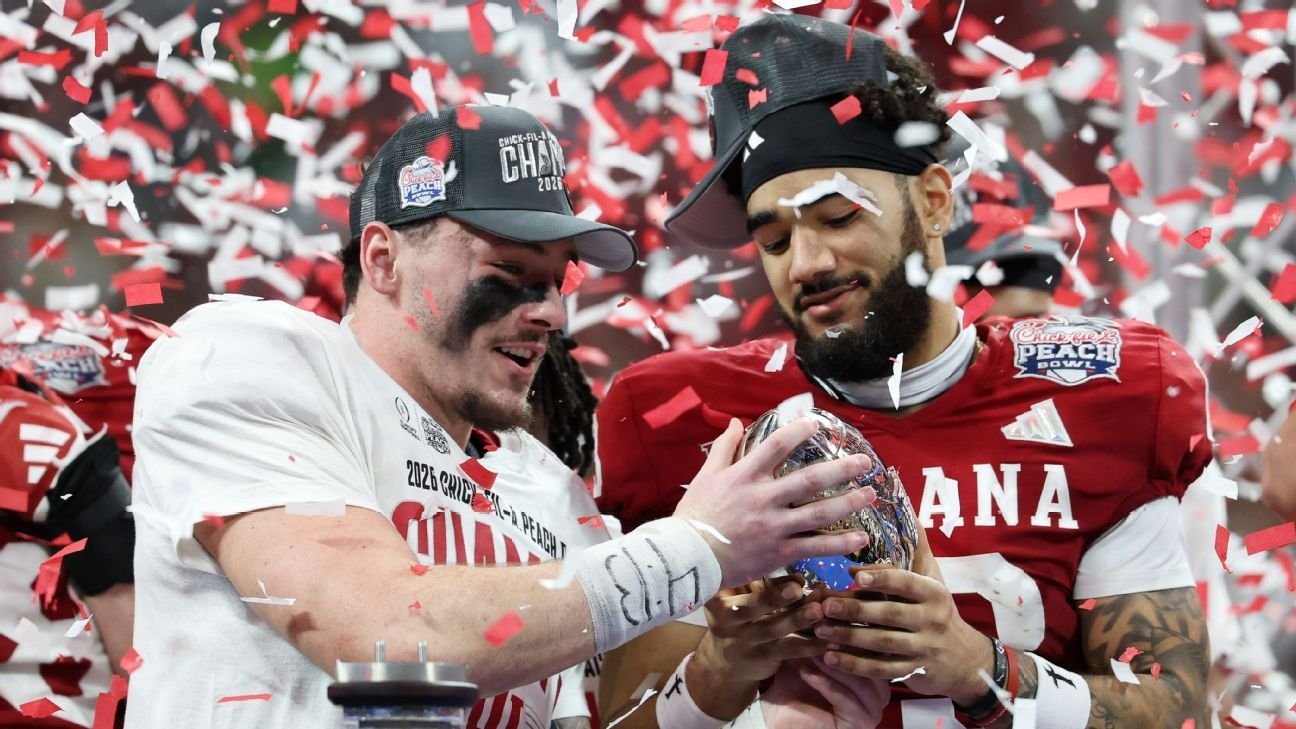 Indiana’s unlikely JMU core spurring historic College Football Playoff title run