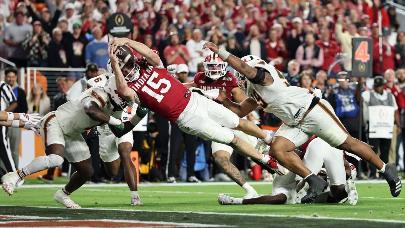 How Indiana won college football’s national championship