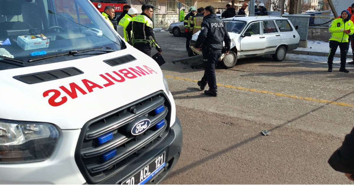 Son dakika: Karı kocayı ayıran feci kaza kamerada