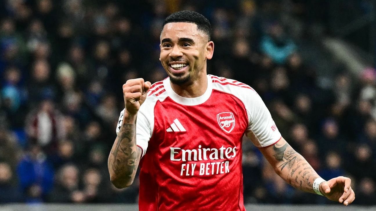 Gabriel Jesus and Gyökeres battling to be Arsenal’s main striker