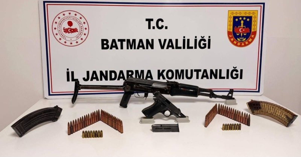 Batman’da silah kaçakçılığı operasyonu: 1 tutuklama