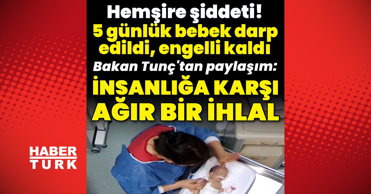 Hemşire şiddeti kamerada! 5 günlükken darp edildi, engelli kaldı!
