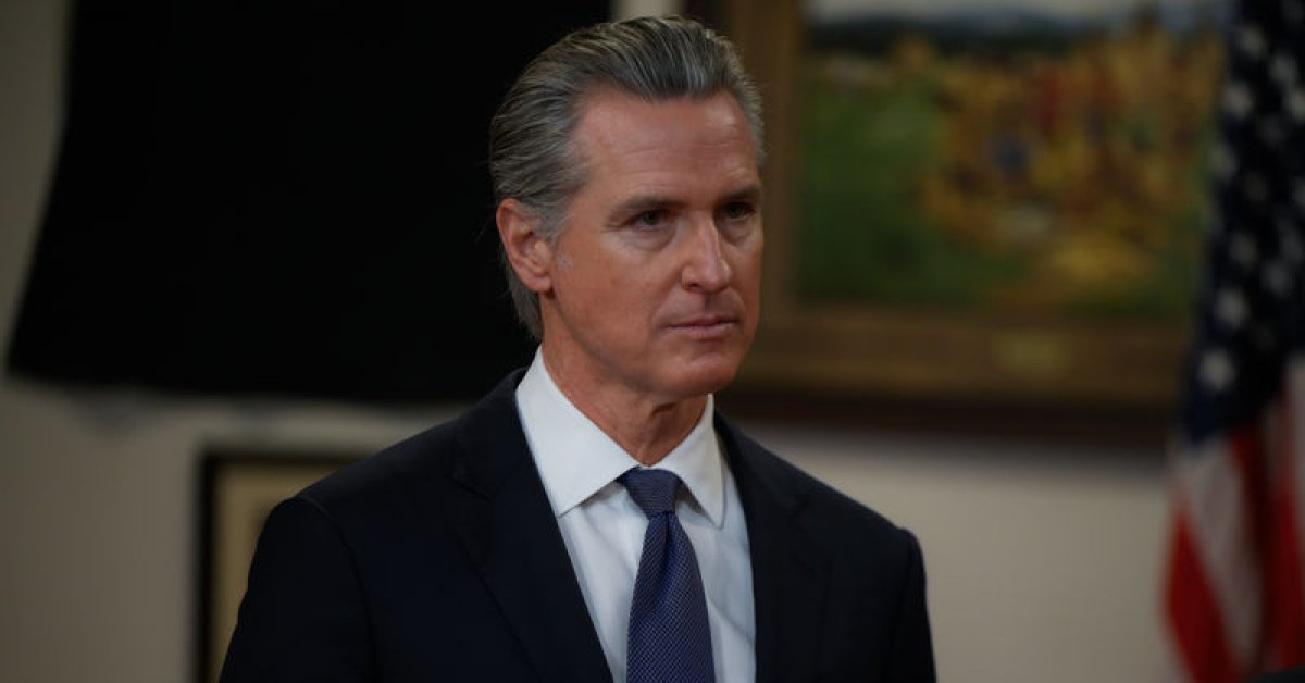 California Valisi Newsom, Beyaz Saray’ın Davos’taki etkinliğe katılmasını engellediğini belirtti