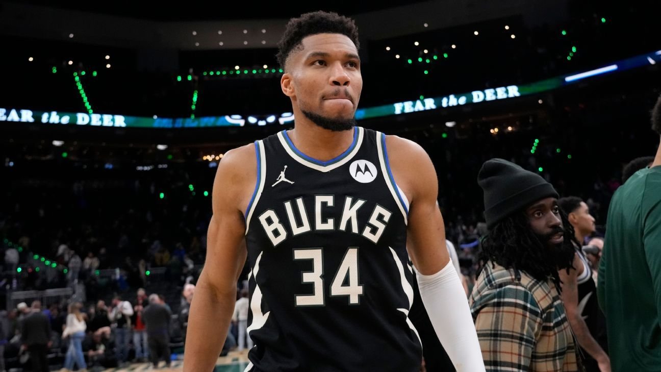 Bucks’ Giannis Antetokounmpo expects to miss 4-6 weeks due to calf