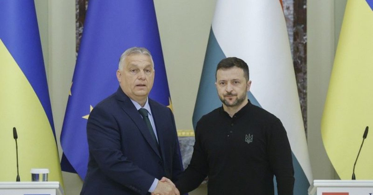 Macaristan Başbakanı Orban’dan Ukrayna Devlet Başkanı Zelenskiy’e tepki: Sınırı aştı