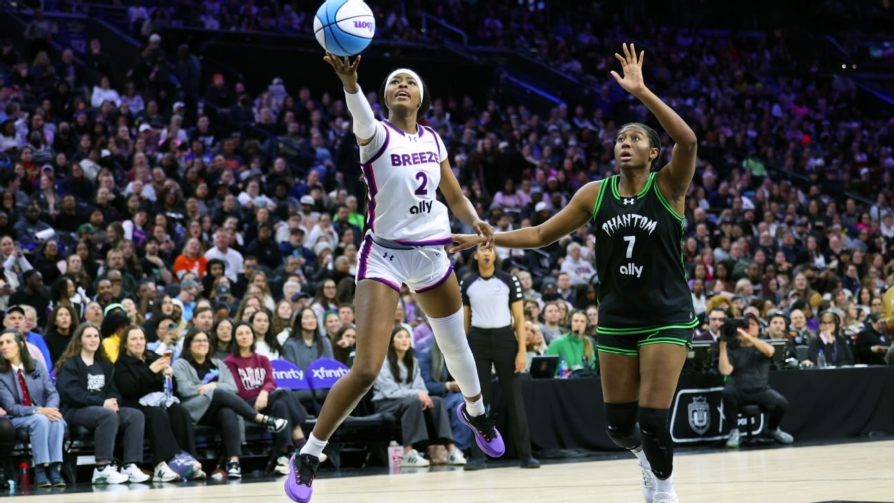 Unrivaled players rave over record crowd at Philly tour stop