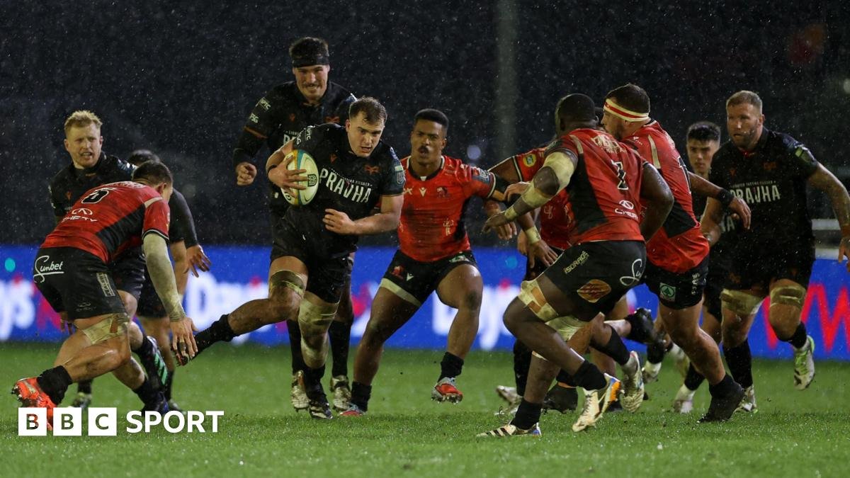 URC: Ospreys 24-24 Lions – Welsh sides share spoils after traumatic week