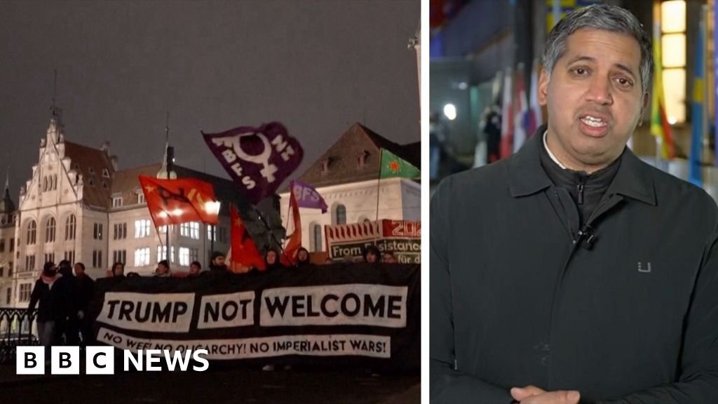 Watch: What sort of welcome will Trump get at Davos?