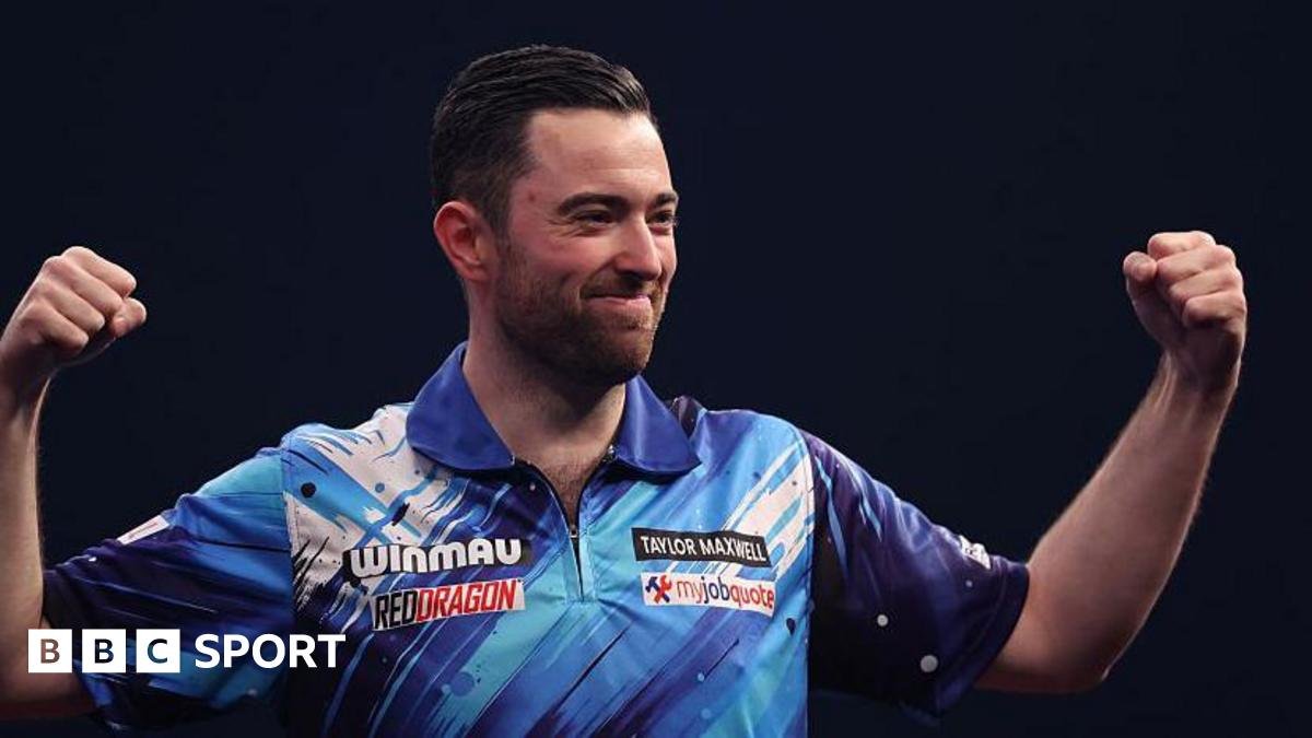 World Masters: Luke Humphries hits nine-darter as Luke Littler also wins