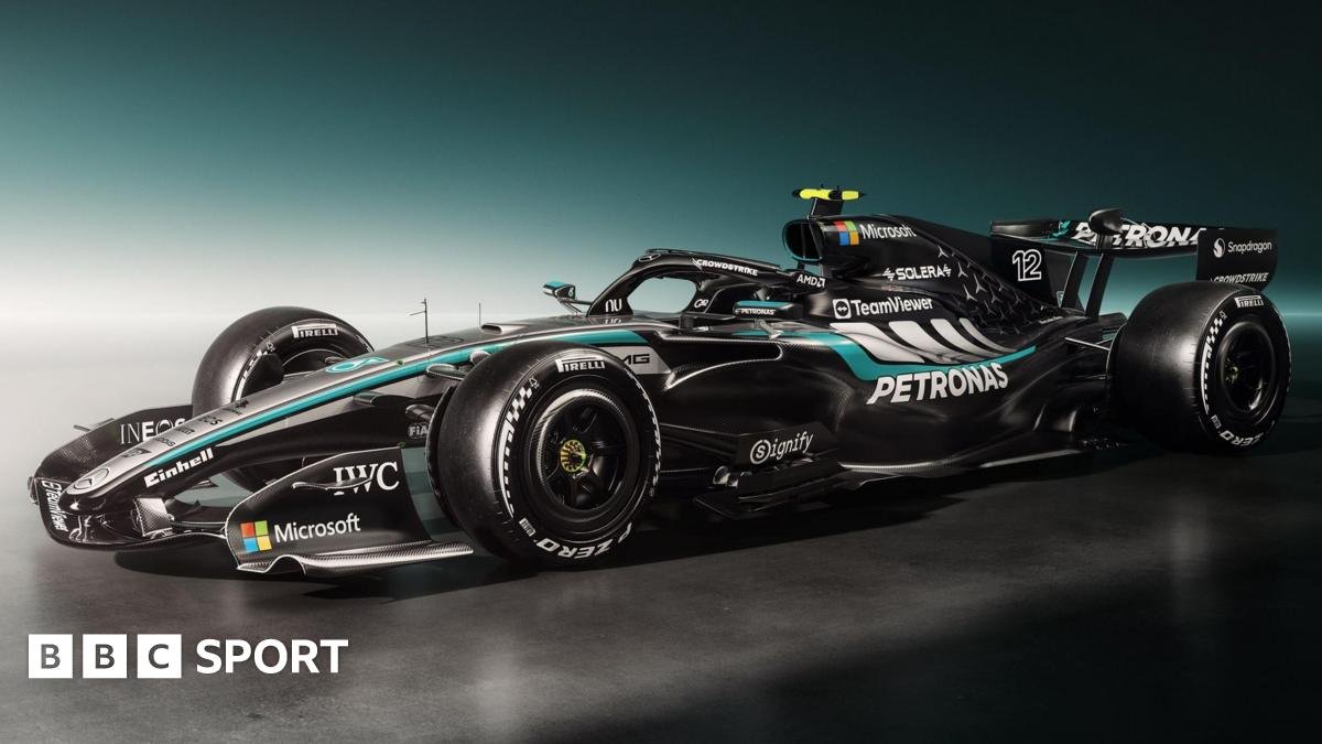 Mercedes reveal their 2026 F1 car for new rules
