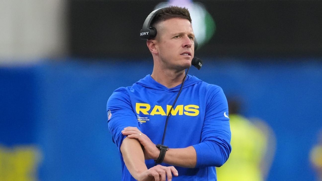Cardinals hire Rams OC Mike LaFleur as head coach