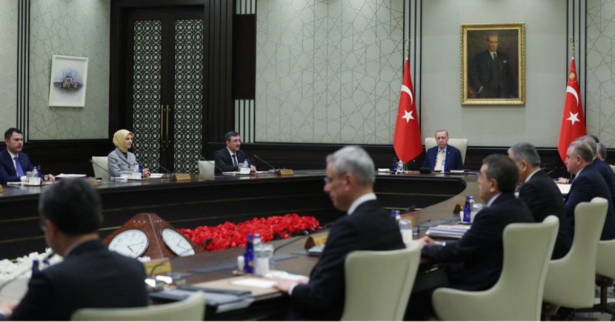 Kabine Toplantısı başladı