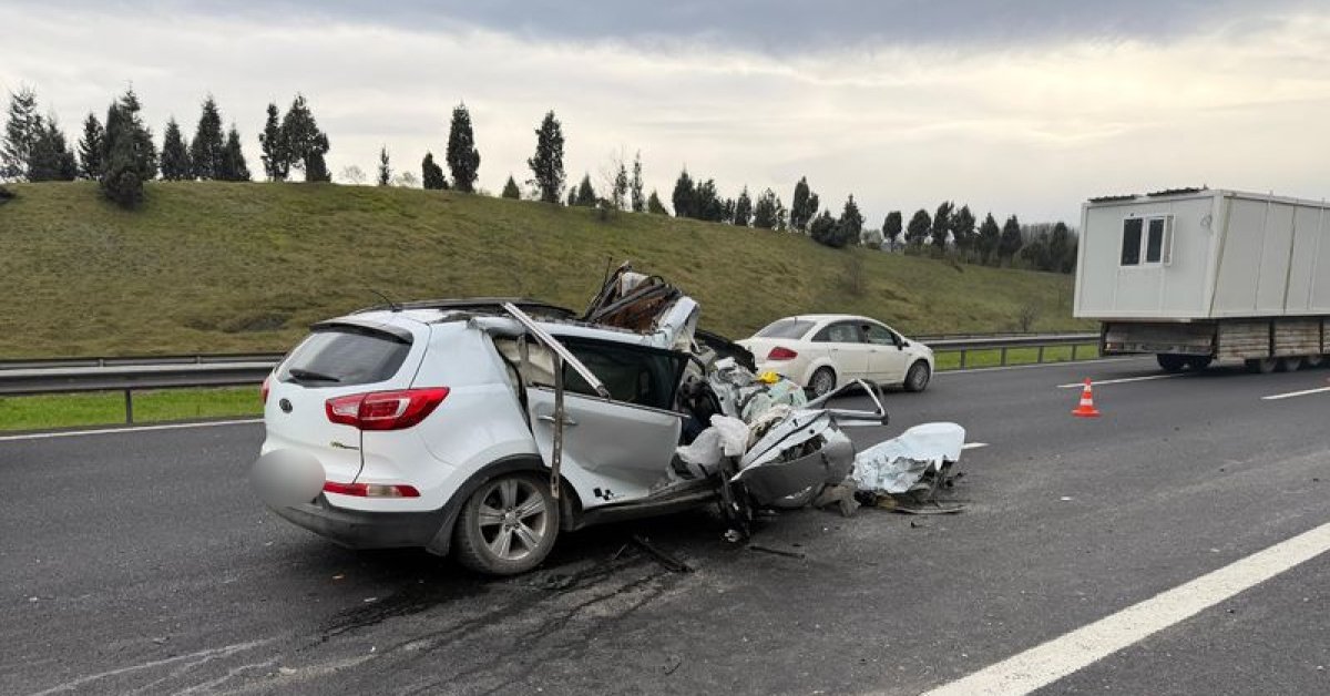 Son dakika: Anadolu Otoyolu’nda feci kaza: 1 kişi hayatını kaybetti