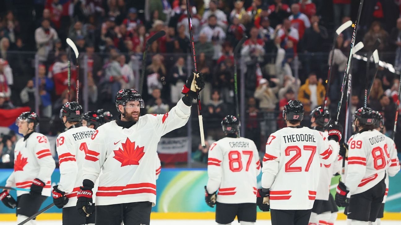 Grades, questions from Canada’s Olympic hockey win vs. Czechia