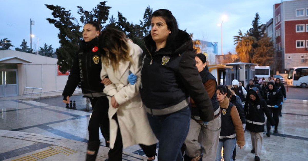 Şanlıurfa’da fuhuş operasyonunda 27 zanlı tutuklandı