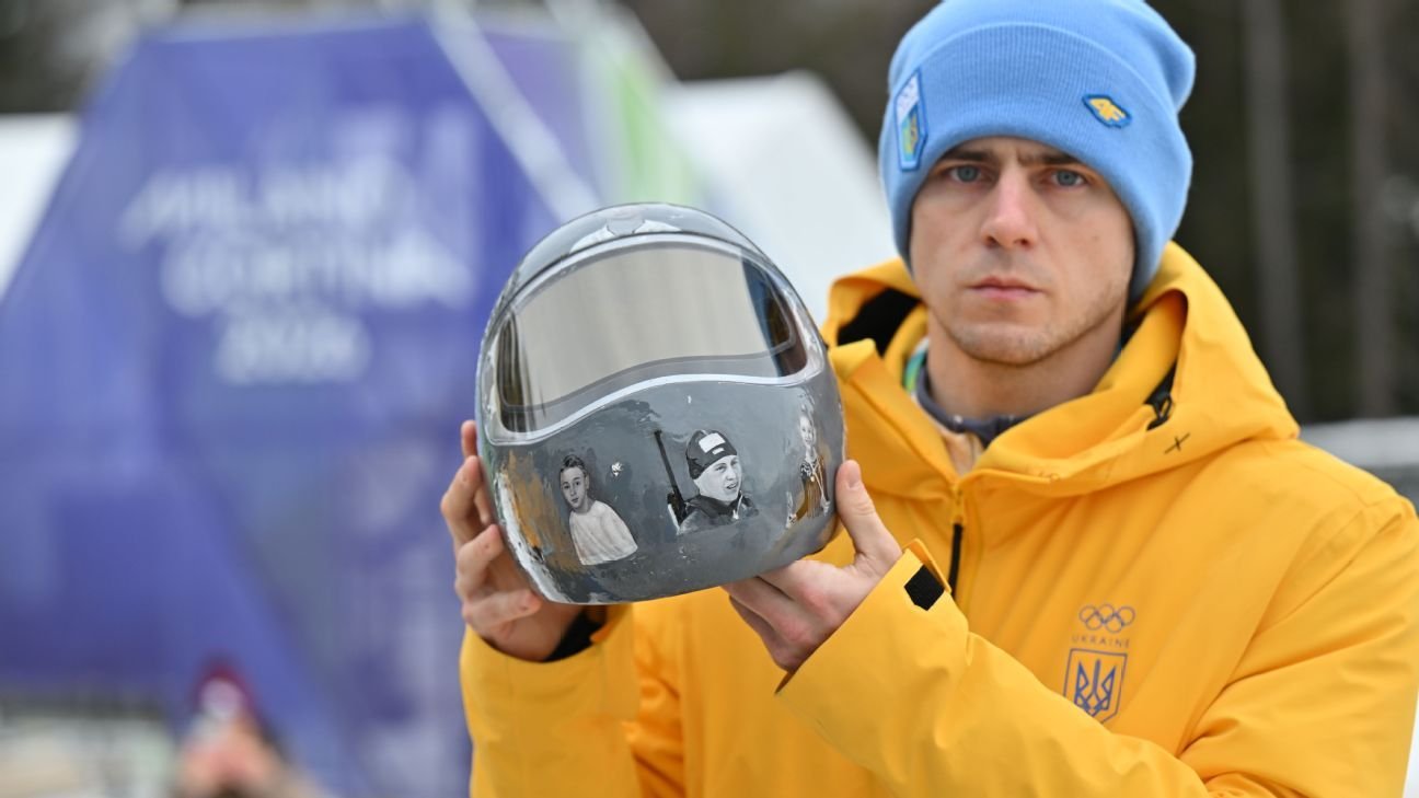 Ukrainian hopes to win helmet appeal, knows Olympic shot over