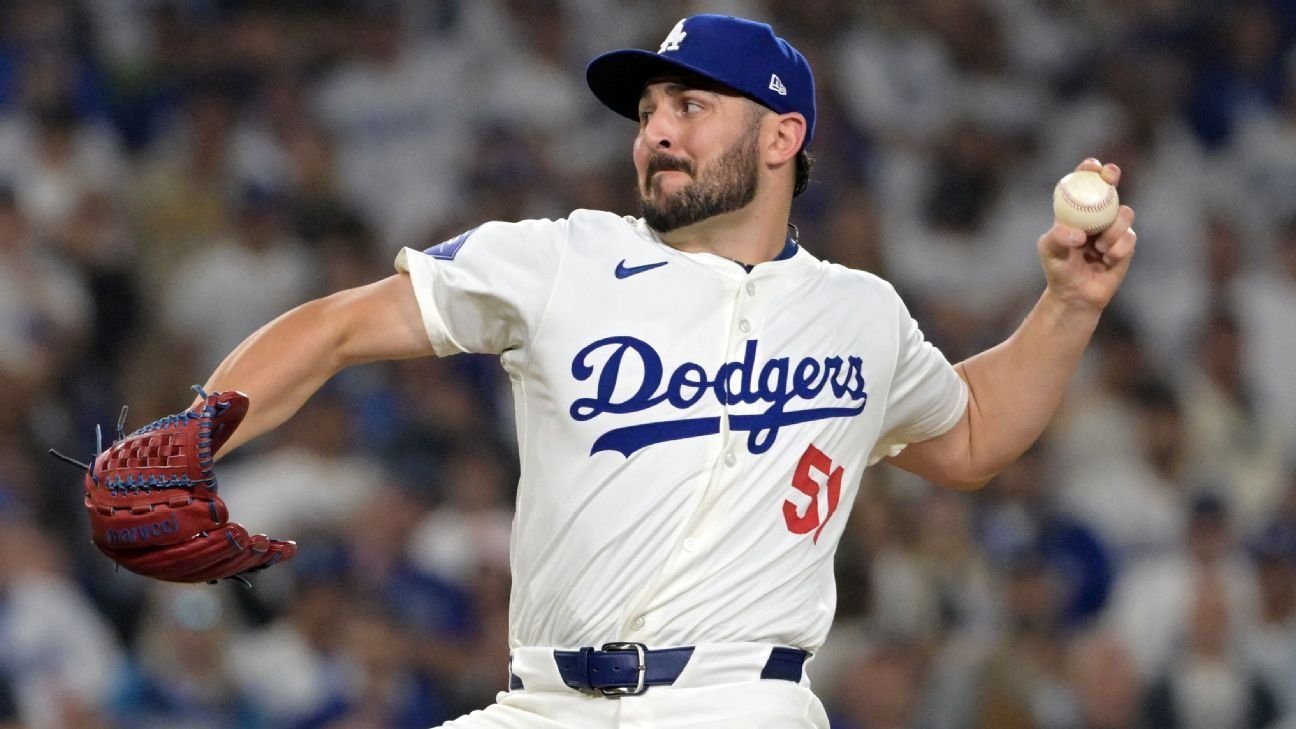 Dodgers’ Alex Vesia grateful for support after daughter’s death