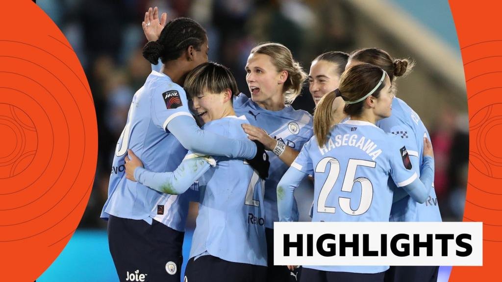 Man City thrash Leicester to move 11 points clear in WSL