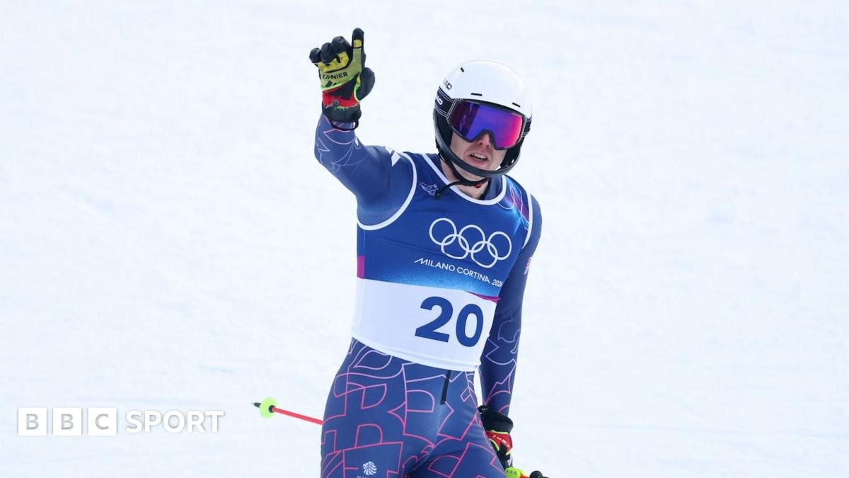 Winter Olympics 2026: Dave Ryding finishes 17th in slalom at final Games