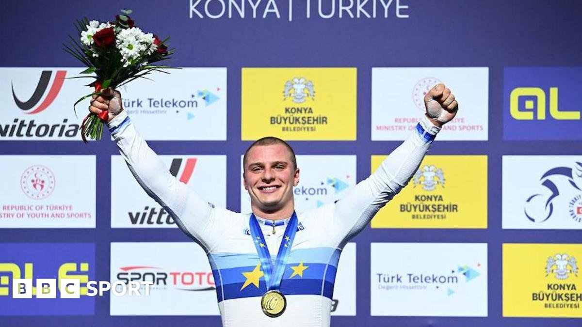Matt Richardson wins gold at European Track Cycling Championships