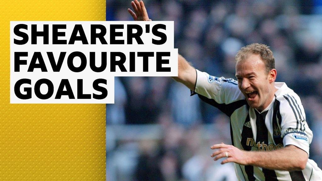 Alan Shearer picks favourite goals on anniversary of Newcastle record