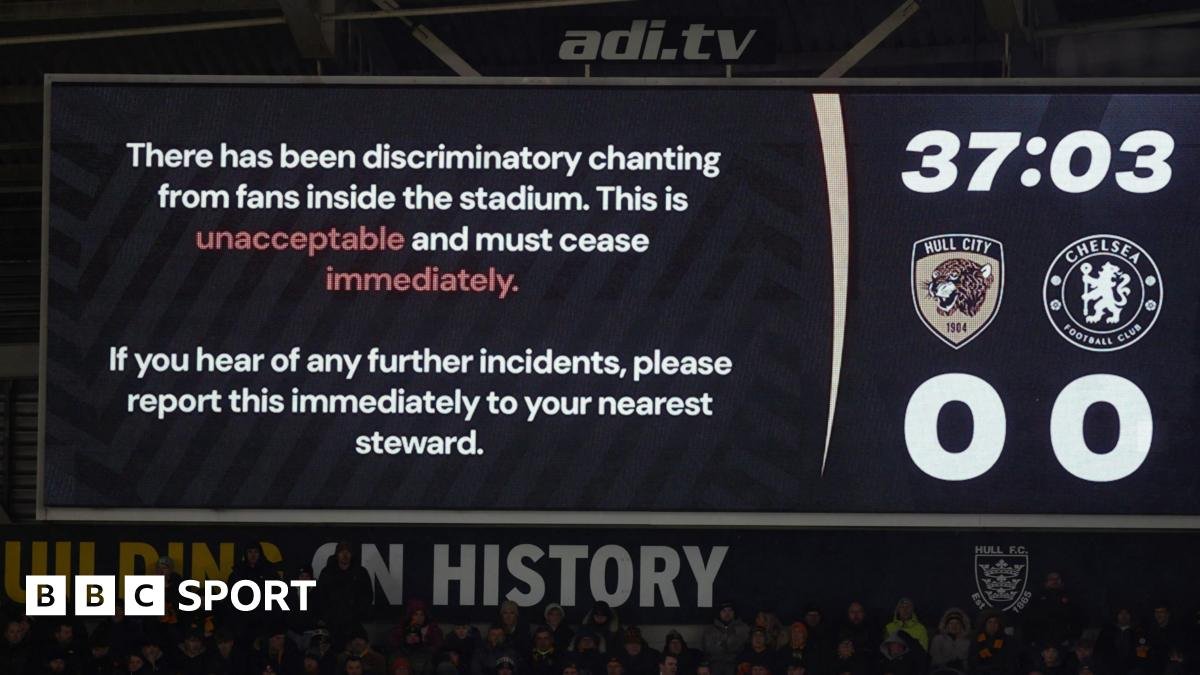Hull City 0-4 Chelsea: Fan group condemns homophobic chanting as ‘stain on game’ after arrests made