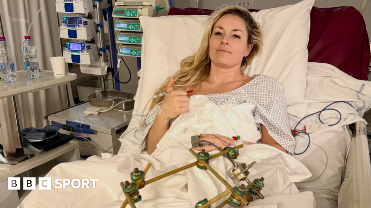 Lindsey Vonn: American skier has third surgery after Winter Olympics crash