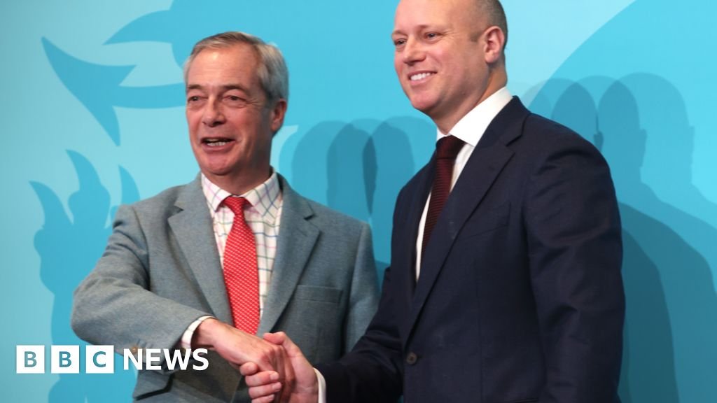 Ex Tory councillor unveiled by Nigel Farage as Reform's Welsh leader