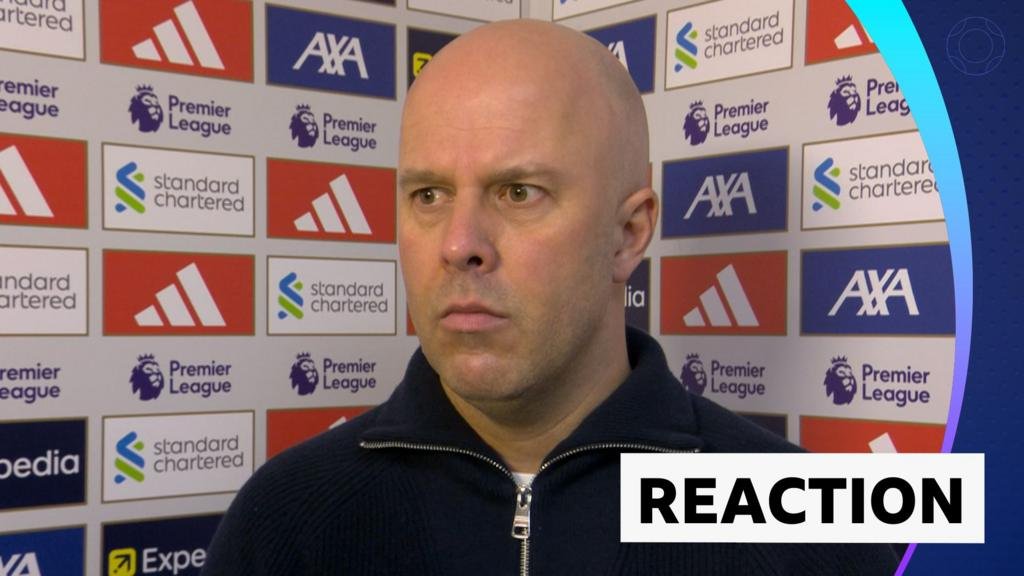 Liverpool 1-2 Manchester City: Reds have bad luck with referees, says Arne Slot