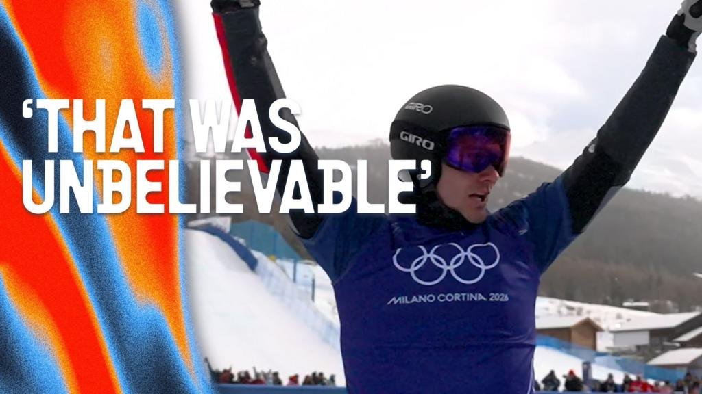 First to fourth in seconds! Snowboard cross final delivers dramatic finish